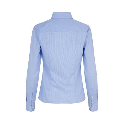 Seven Seas SS730 Fine Twill California skjorte, modern, dame, lys blå