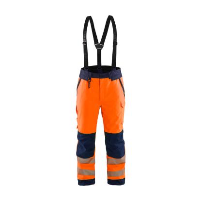 Blåkläder 1875 high vis vinter buks, hi-vis orange/marineblå