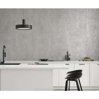 Fibo Cement vådrumspanel, 10 x 600 x 2400 mm, lentini grey stone