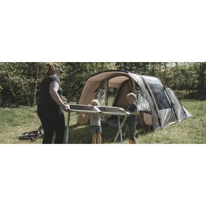 easy camp Brimnes 5 Air tunneltelt til 5 personer, brun