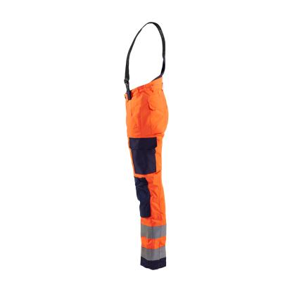 Blåkläder 7885 dame high vis vinter buks, hi-vis orange/marineblå