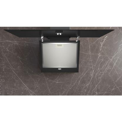 Siemens iQ100 væghængt emhætte LC85KDK60, sort, 80 cm