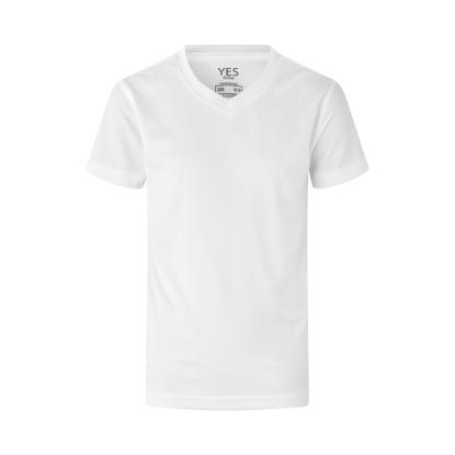 ID 42030 YES Active T-shirt, børn, hvid