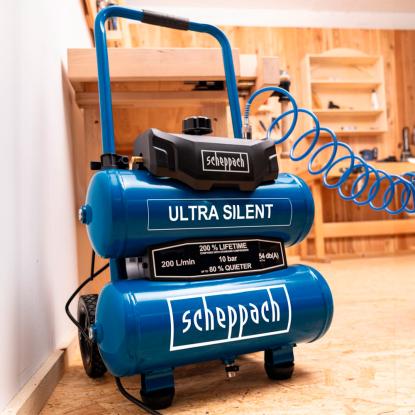 Scheppach HC20SI twin kompressor - 10 bar