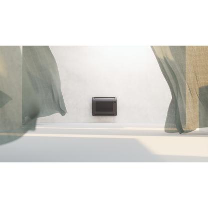ELL Solid luft-til-luft varmepumpe, 9 kW, dark grey, 120 m²
