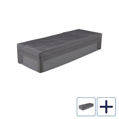 Platinum AeroCover overtræk til solseng, antracitgrå, 210 cm