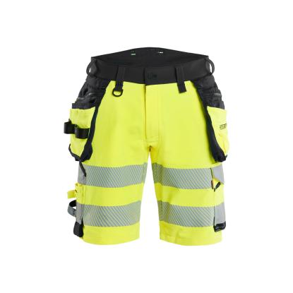 Blåkläder 1120 high vis shorts 4-vejs stretch, hi-vis gul/sort