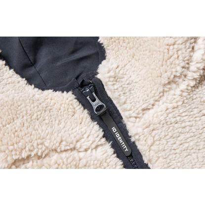 ID 0829 Pile fleecejakke, dame, off-white
