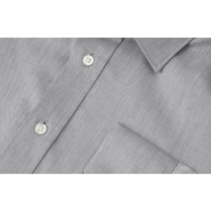 Seven Seas SS30 Fine Twill skjorte, slim, silver grey