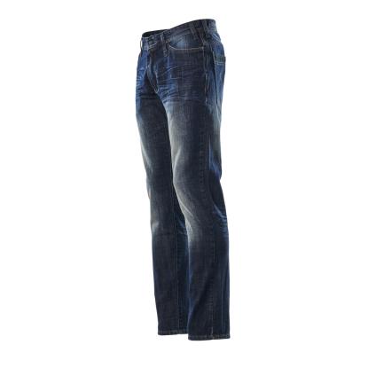 MASCOT FRONTLINE Manhatten Jeans, vasket blå denim
