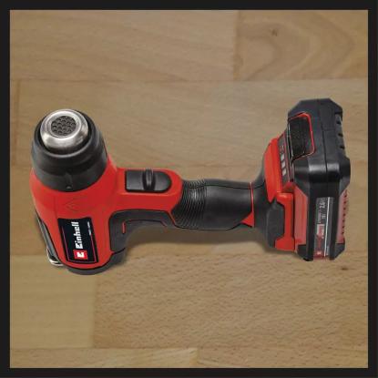 Einhell TE-HA 18 varmluftspistol, 2-trin, 18 V, uden batteri og lader Einhell TE-HA 18 varmluftspistol, 2-trin, 18 V, uden batteri og lader