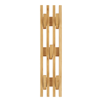 Ember knagerække, bambus, 14 x 60 cm