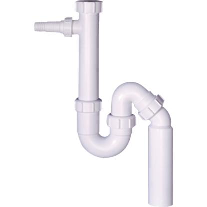 Intra Juvel universal vandlås til køkkenvask med sidestuds, 1 1/2", 50/40 mm