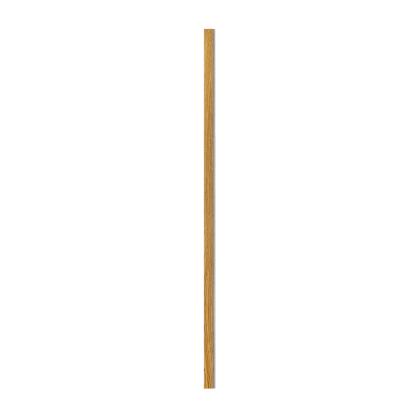 I-Wood afslutningsliste til 4-lamel akustikpanel, brun olieret, grå filt og sort kerne, egefiner, 17 x 67 mm