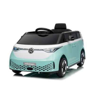 VW ID Buzz elbil til børn, 24V, lyseblå