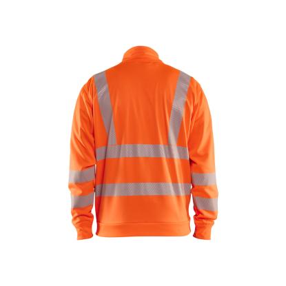 Blåkläder 3563 high vis sweatshirt full zip, hi-vis orange
