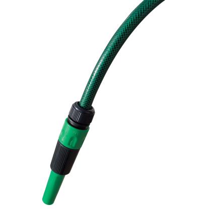 RYOM vandslange med fittings, grøn, 1/2" - 25 meter