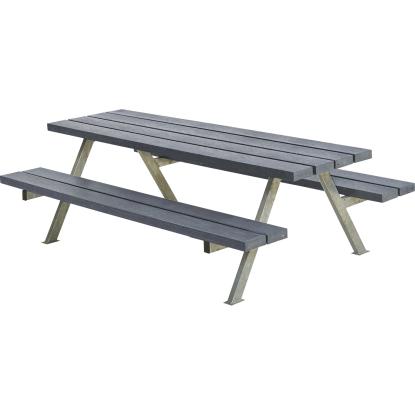 PLUS Alpha Junior bord/bænkesæt, ReTex, grå, 177 cm
