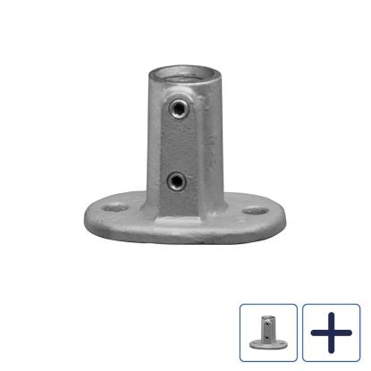 Clarrods Clamps CL132 bund- og rækværksflange