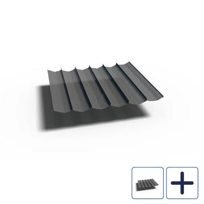 Platinum Sun & Shade Harmonica solsejl til pergola, antracitgrå