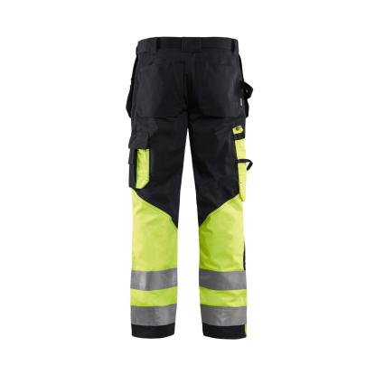 Blåkläder 1529 high vis buks, sort/hi-vis gul