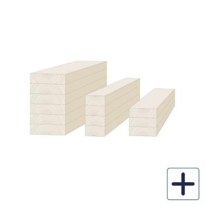 Lilleheden GL-Bjælke GL30c (45 mm), 115 mm bred