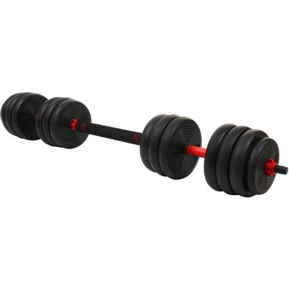 Viking Sports vægtstangs/-håndvægts sæt med kettlebell stativ, justerbar - 40 kg