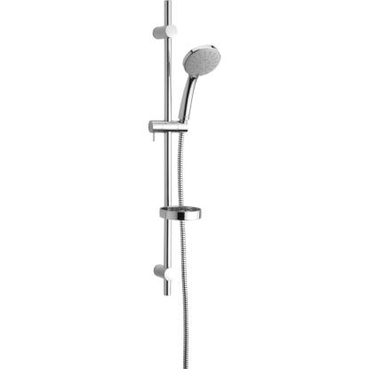 Damixa Fair Jet Flex brusesæt, 3-jet, krom