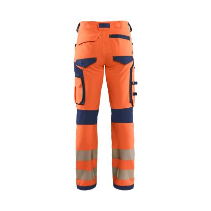 Blåkläder 1197 high vis buks 4-vejs stretch, hi-vis orange/marineblå