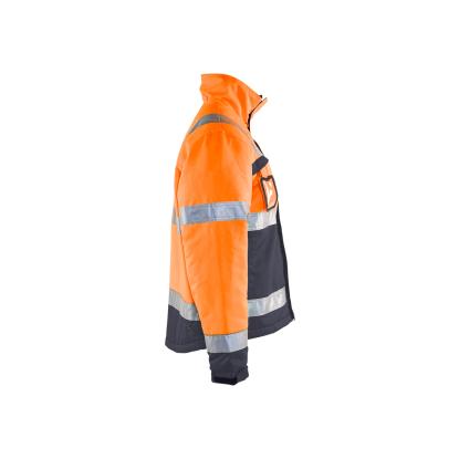 Blåkläder 4862 high vis vinterjakke, hi-vis orange/mellemgrå