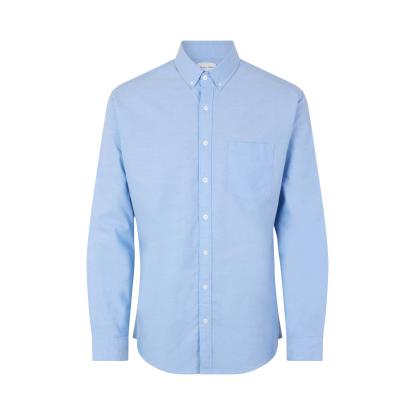 Seven Seas S60 Oxford skjorte, modern, lys blå