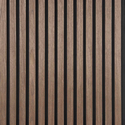 Fibrotech Quanti akustikpanel, 520 x 2440 mm, Walnut