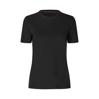 Seven Seas S521 T-shirt, økologisk, dame, sort