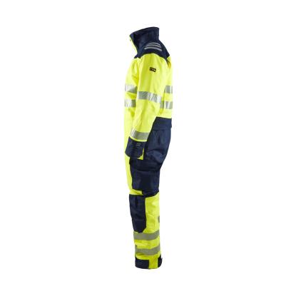 Blåkläder 6317 multinorm vinter kedeldragt inherent, hi-vis gul/marineblå