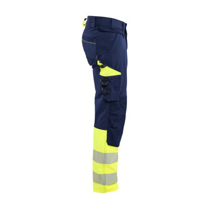 Blåkläder 1126 high vis buks 4-vejs stretch, marineblå/hi-vis gul