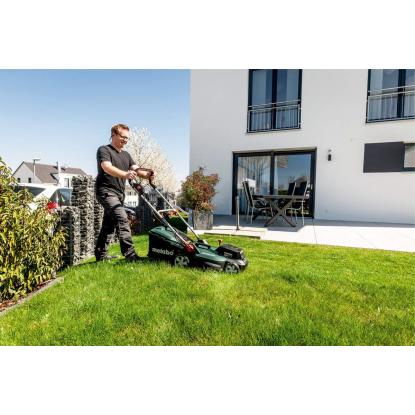 Metabo RM 36-18 LTX BL 36 plæneklipper, 36V, med 2 x 5,2 Ah batteri og lader