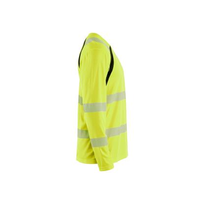 Blåkläder 3599 high vis t-shirt lang ærme, hi-vis gul/sort