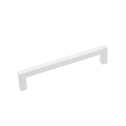 Beslag Design 0143 greb, 128 mm, mat hvid