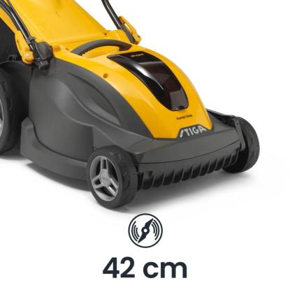 STIGA Combi 344e Kit plæneklipper med 5 Ah batteri og hurtiglader