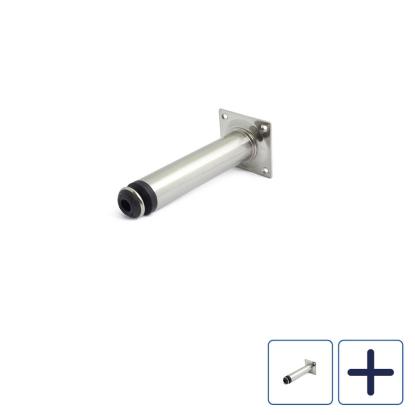 Habo 511 bordben, mat nikkel, Ø30 mm