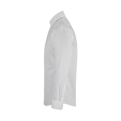 Seven Seas SS402 Poplin skjorte, slim, hvid