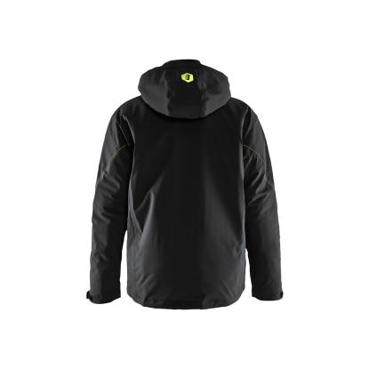 Blåkläder 4484 letforet vinterjakke 4-vejs stretch, sort/hi-vis gul