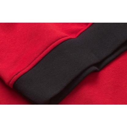 ID PRO Wear 0362 sweatshirt med kontrast, rød