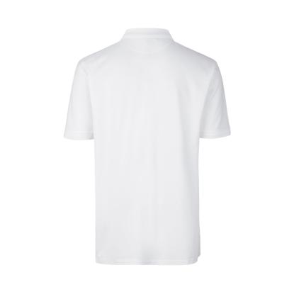 ID PRO Wear 0330 poloshirt med trykknap, hvid