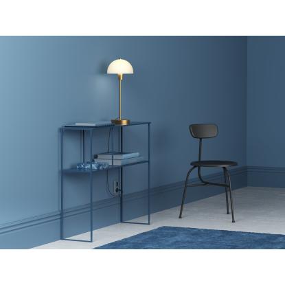 Herstal Vienda bordlampe, H50 cm, E14, messing/opal