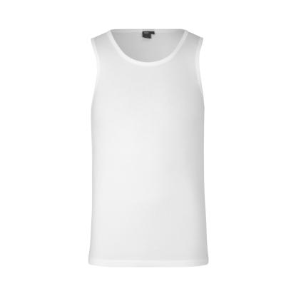 ID 0598 tanktop med stretch, hvid