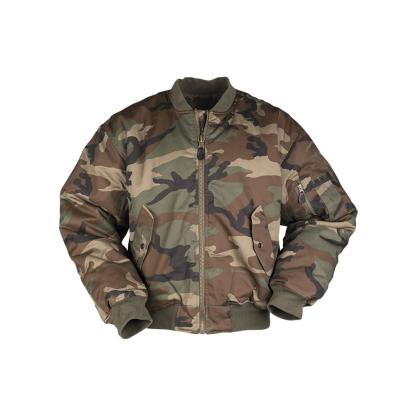 Mil-Tec MA1 pilotjakke, woodland camo