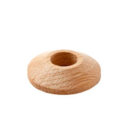 Moland roset, ubehandlet eg, 18 mm rør, udvendig Ø49 mm