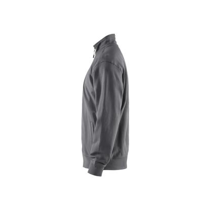 Blåkläder 3371 sweatshirt full zip, mørk grå