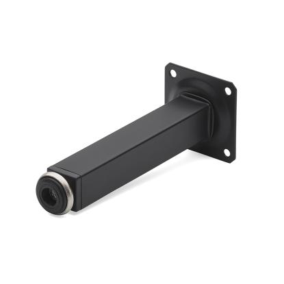 Habo 611 bordben, sort, 25 x 25 x 700 mm